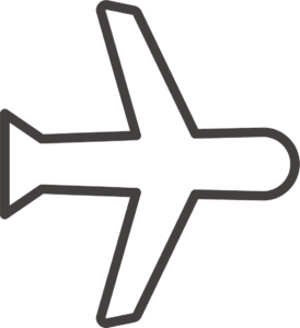 飛行機のアイコン
